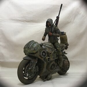 Finally finished Post Apocalyptic bike & biker.