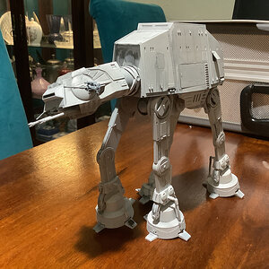 Star Wars AT-AT.  Bandai model